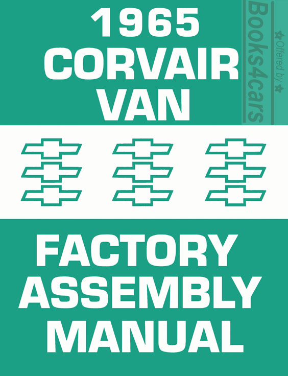 65 Assembly manual by Chevrolet for 1965 Corvair Van