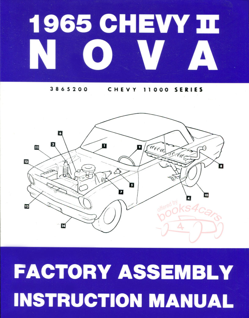 65 Nova & Chevy II Assembly Manual by Chevrolet