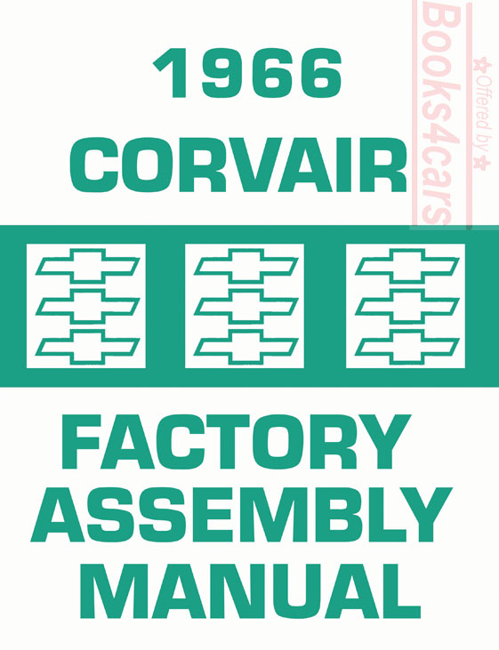 66 Assembly manual by Chevrolet for 1966 Corvair