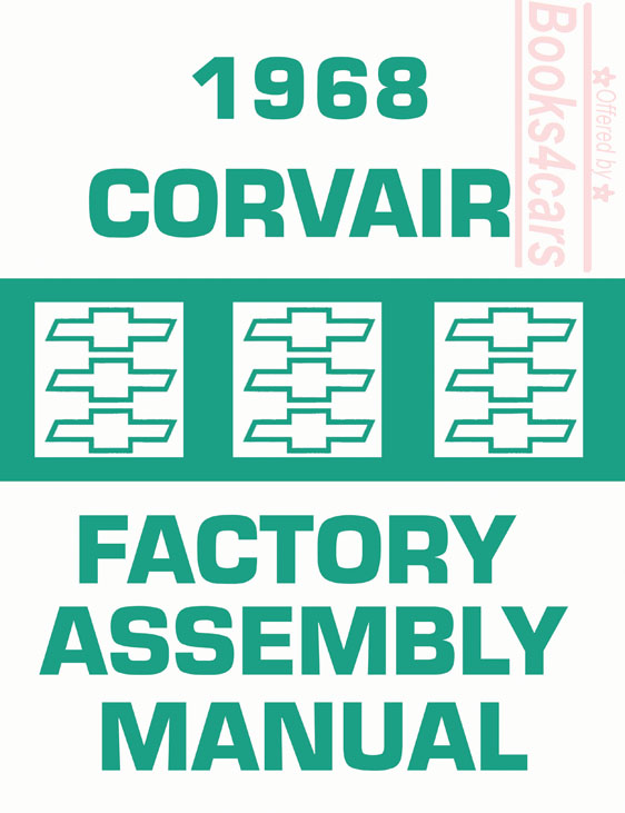 68 Assembly manual by Chevrolet for 1968 Corvair