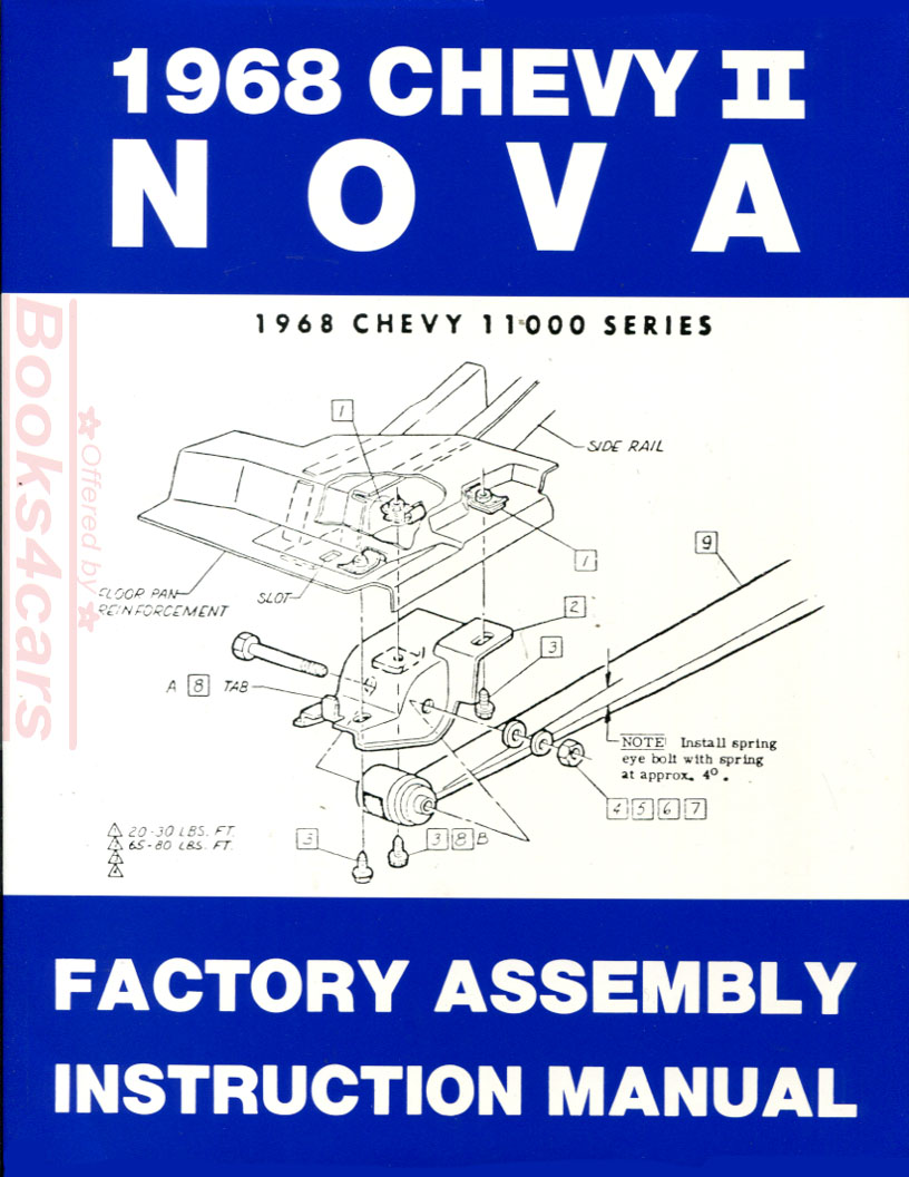 68 Nova Assembly Manual by Chevrolet