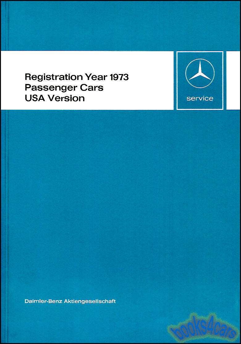 72 Tech Intro Manual by Mercedes for models 220 250 250 C 280 SE 600 280 SEL 300 SEL