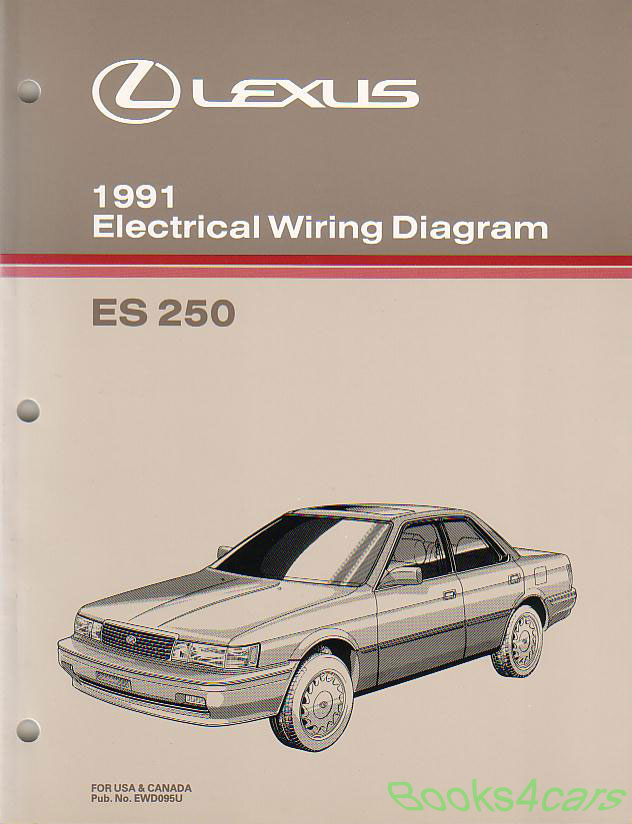 91 Lexus ES250 Electrical Wiring Diagrams