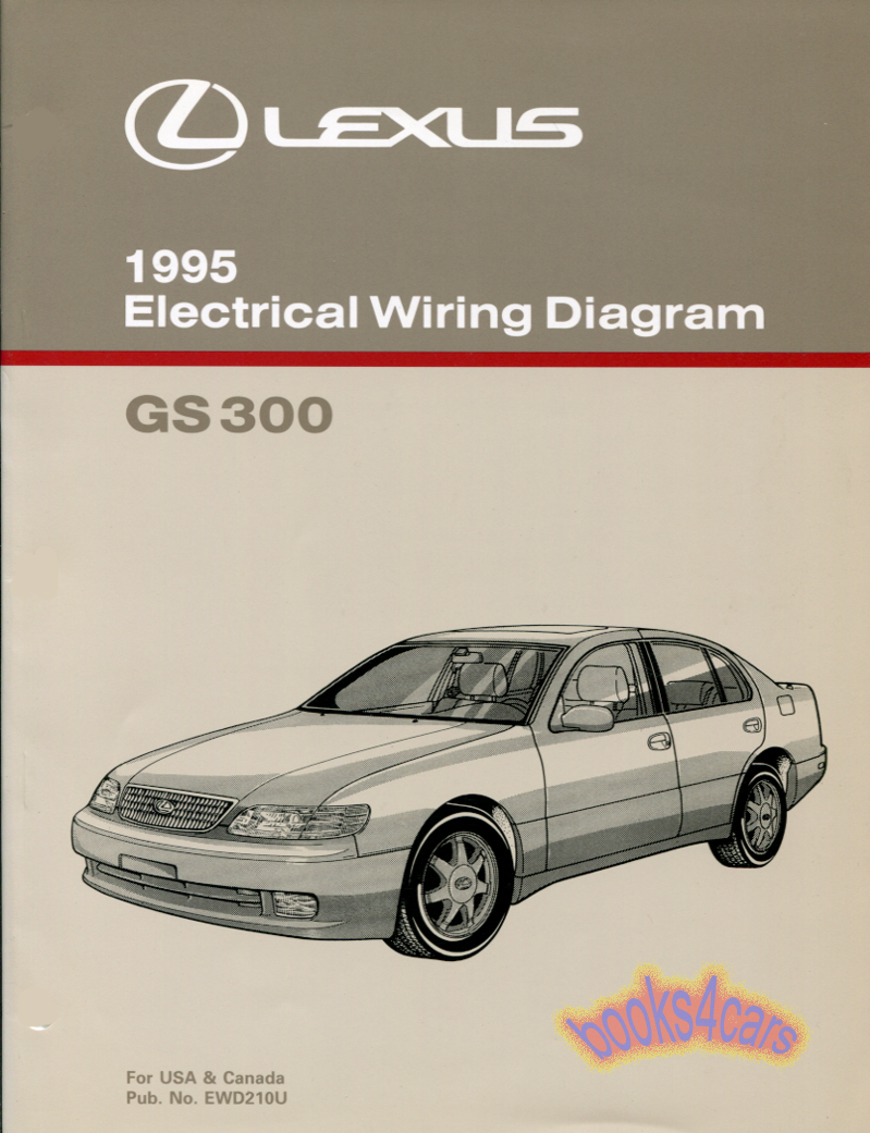 95 GS300 Electrical Wiring Diagram Manual by Lexus for GS 300