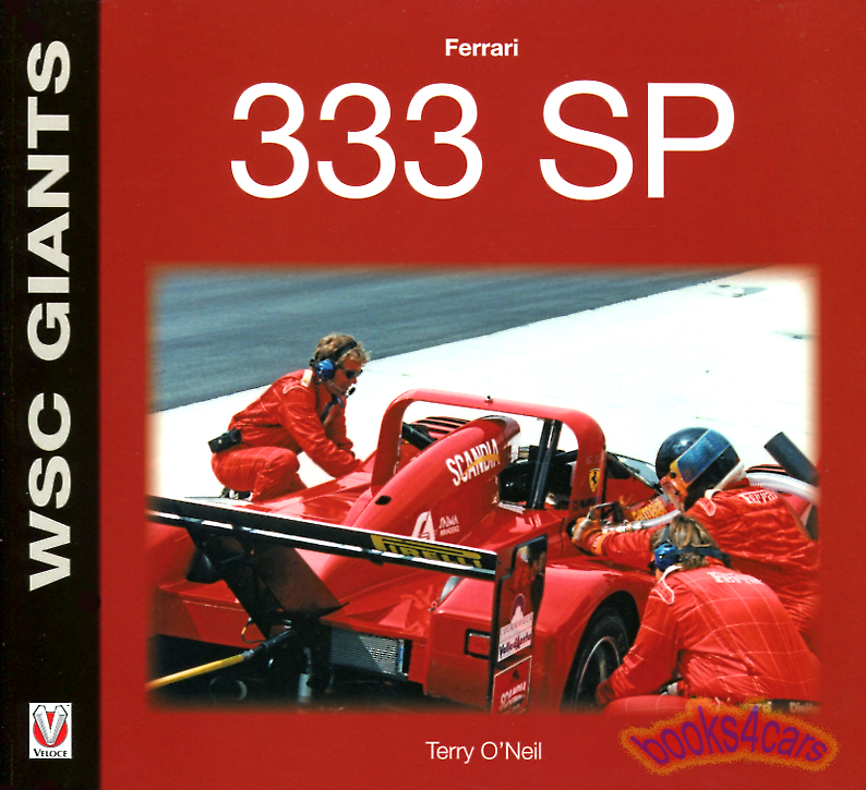 Ferrari 333 SP racing car 128 pgs by O'Neil 333SP