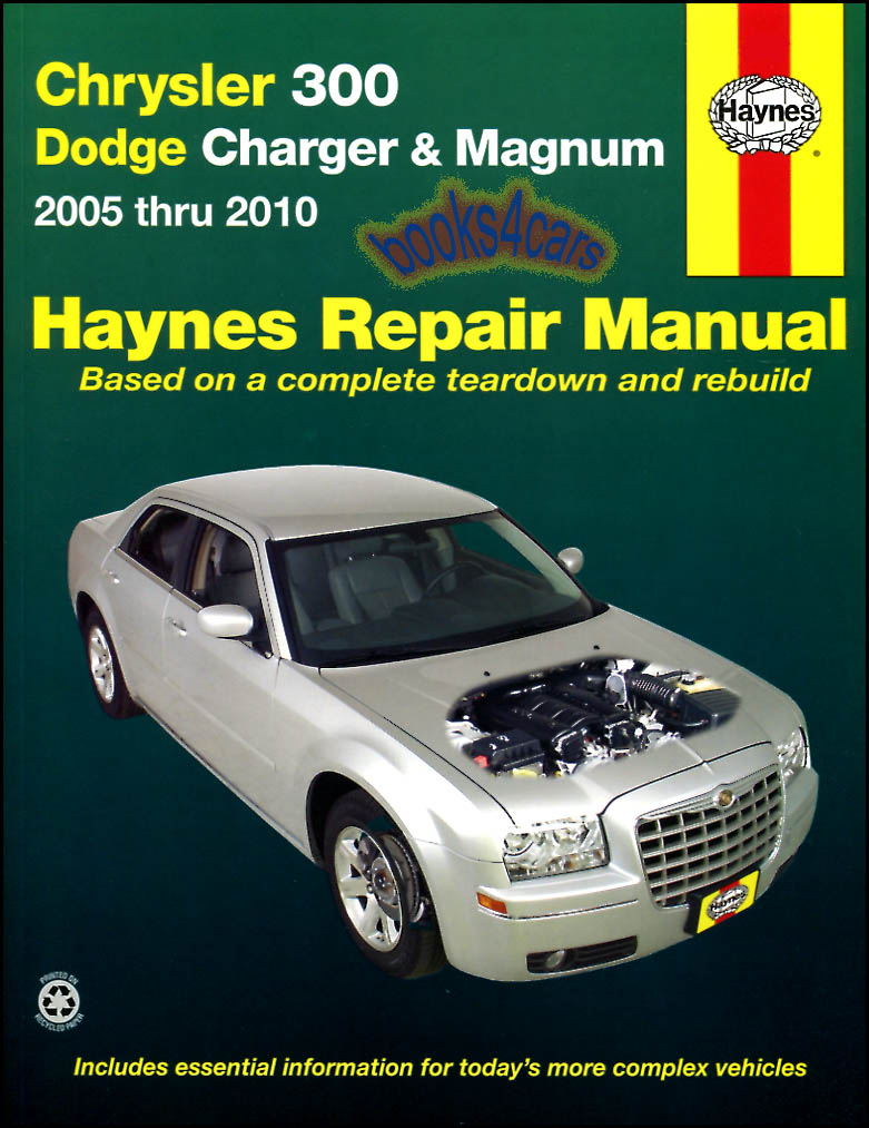 SHOP SERVICE REPAIR MANUAL HAYNES BOOK CHRYSLER 300 DODGE MAGNUM CHILTON GUIDE C eBay