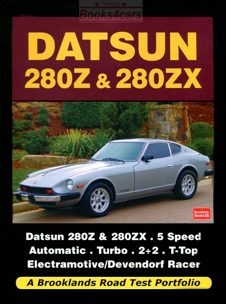 280Z 280ZX BROOKLANDS PORTFOLIO DATSUN NISSAN BOOK | eBay