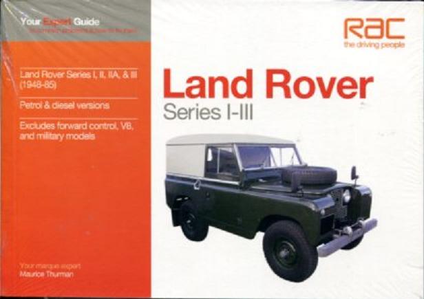 Land Rover Expert Guide Book Series I Ii Iii 1 2 3 V8 Iia