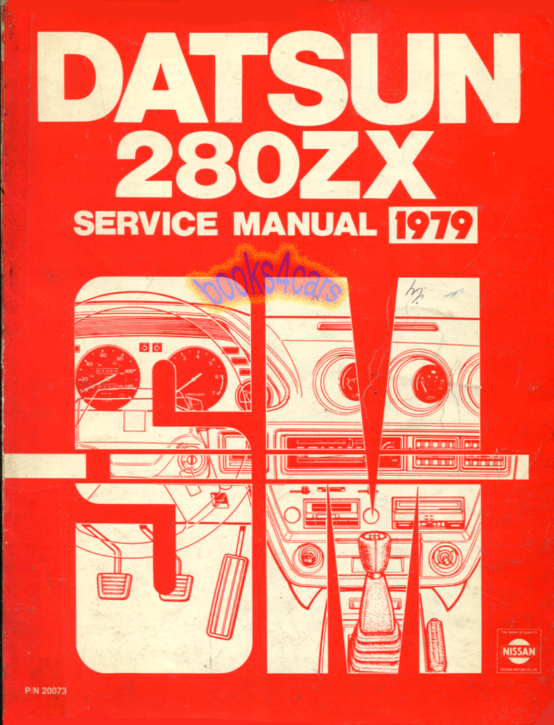280ZX 1979 SHOP MANUAL SERVICE REPAIR BOOK | eBay