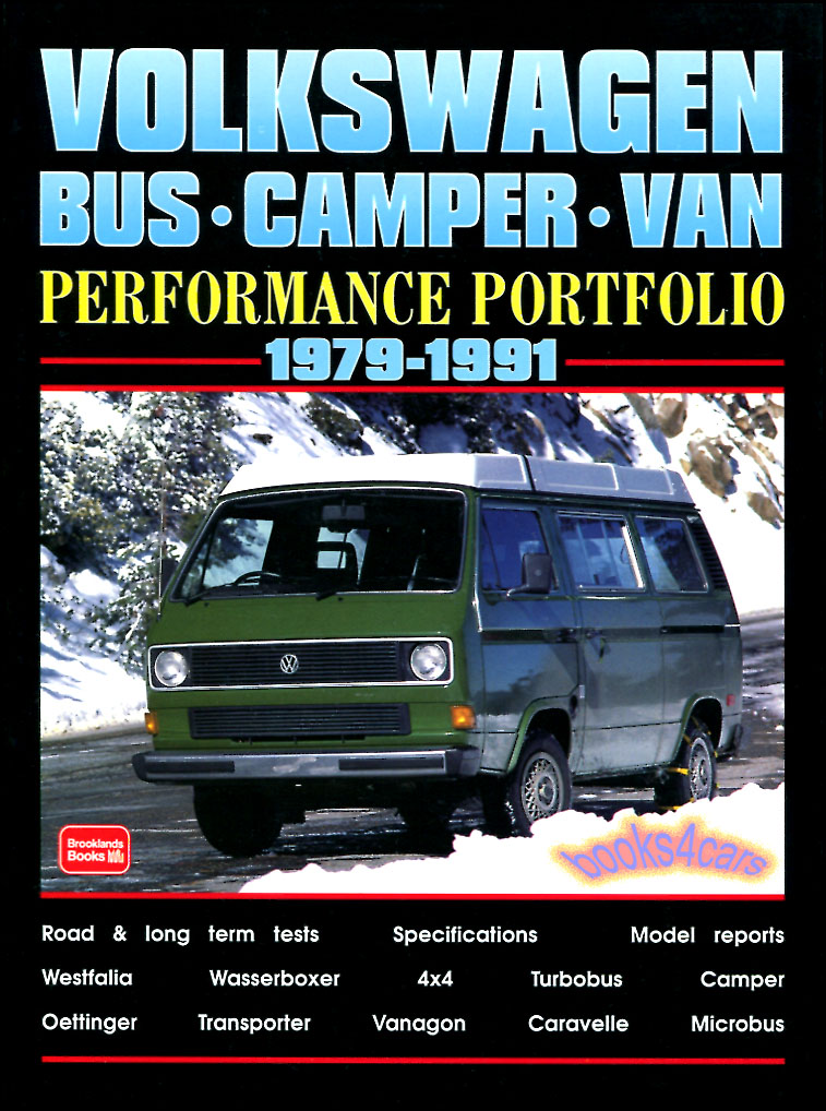 VOLKSWAGEN VANAGON T3 整備書　バナゴン WESTFALIA VANAGON PORTFOLIO BOOK WESTFALIA VOLKSWAGEN VW BUS VAN