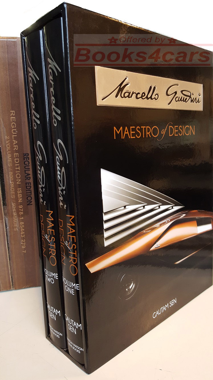 Marcello Gandini Designer Maestro Book SEN GAUTAM | Dalton Watson