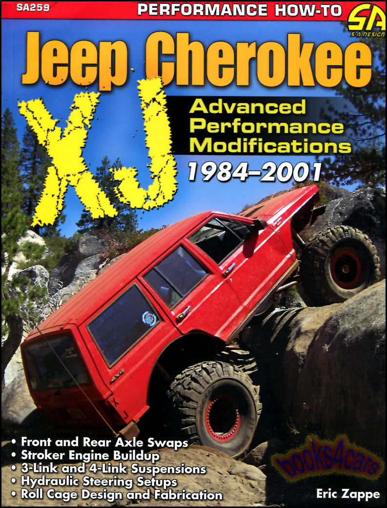 JEEP CHEROKEE MANUAL BOOK PERFORMANCE UPGRADES ZAPPE OFF ROAD GUIDE