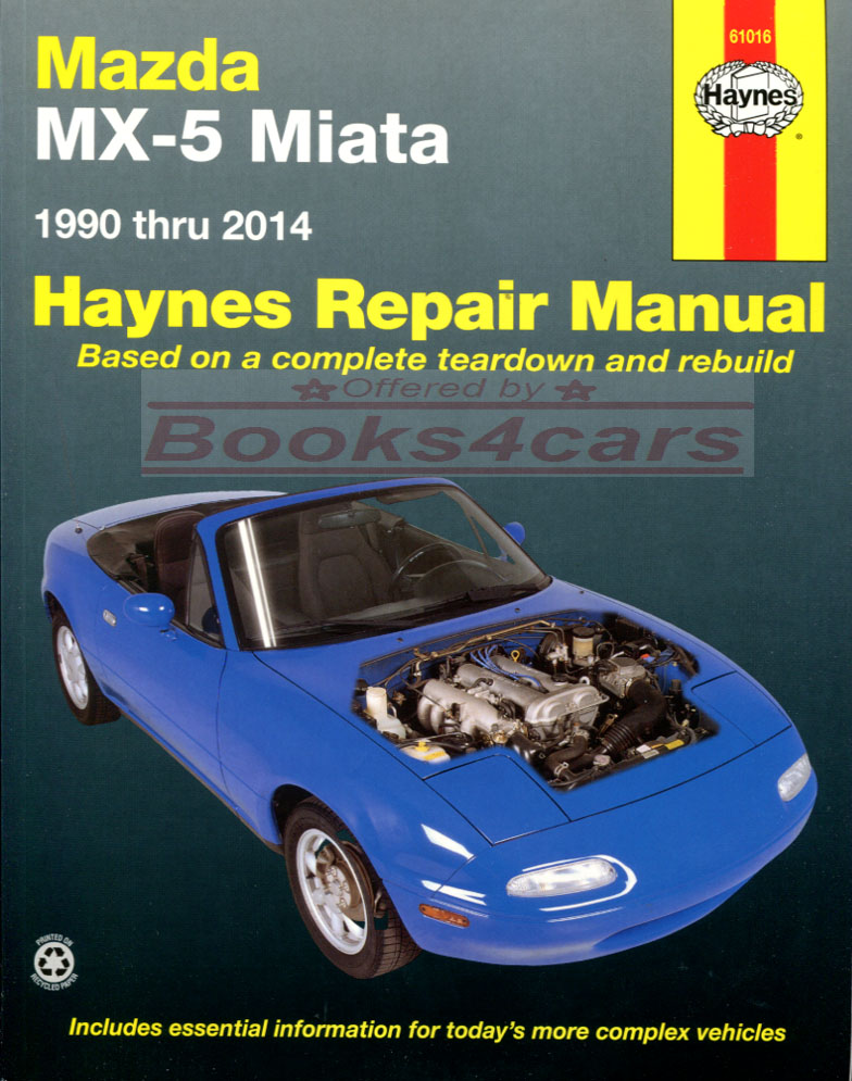 2005 Mazda Miata MX-5 and Mazdaspeed Factory Repair Service Manual