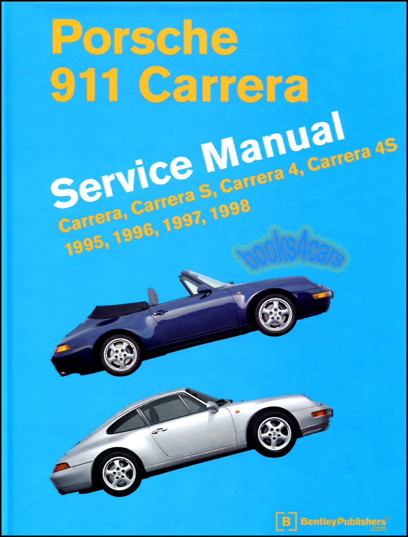 PORSCHE 993 1995-98 NEW Bentley Service Manual FREE SHIPING