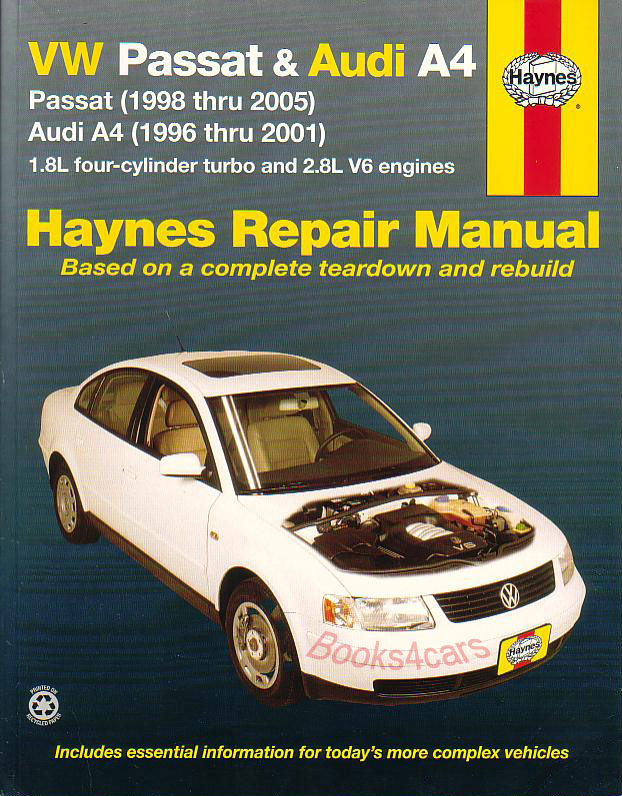 PASSAT DIESEL SHOP MANUAL SERVICE REPAIR VOLKSWAGEN BOOK HAYNES CHILTON GUIDE