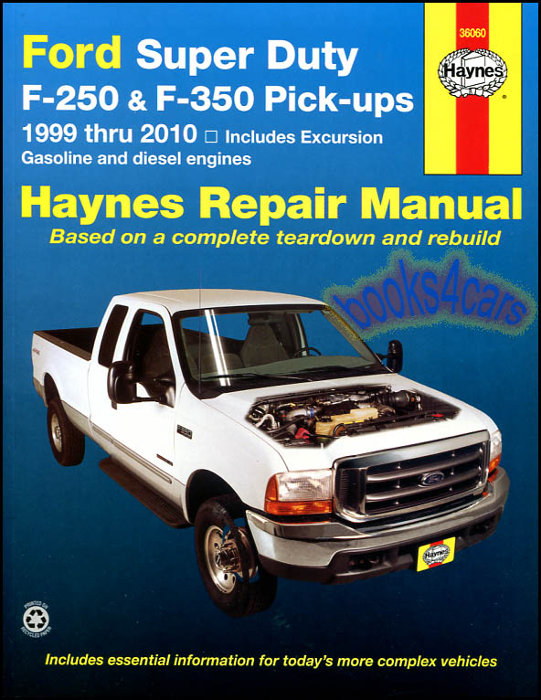 2000 Ford f350 diesel owners manual #9
