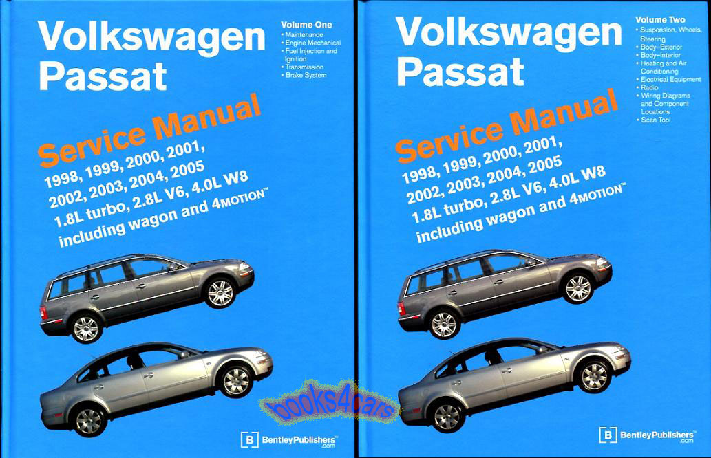 Details About PASSAT SHOP MANUAL VOLKSWAGEN SERVICE REPAIR BENTLEY BOOK