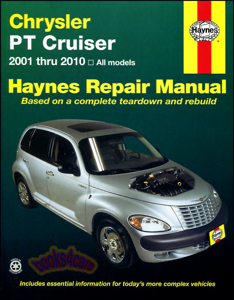 REAL BOOK Shop Service Repair Manual for all 2001-2010 PT Cruisers by Haynes in New, never-opened condition